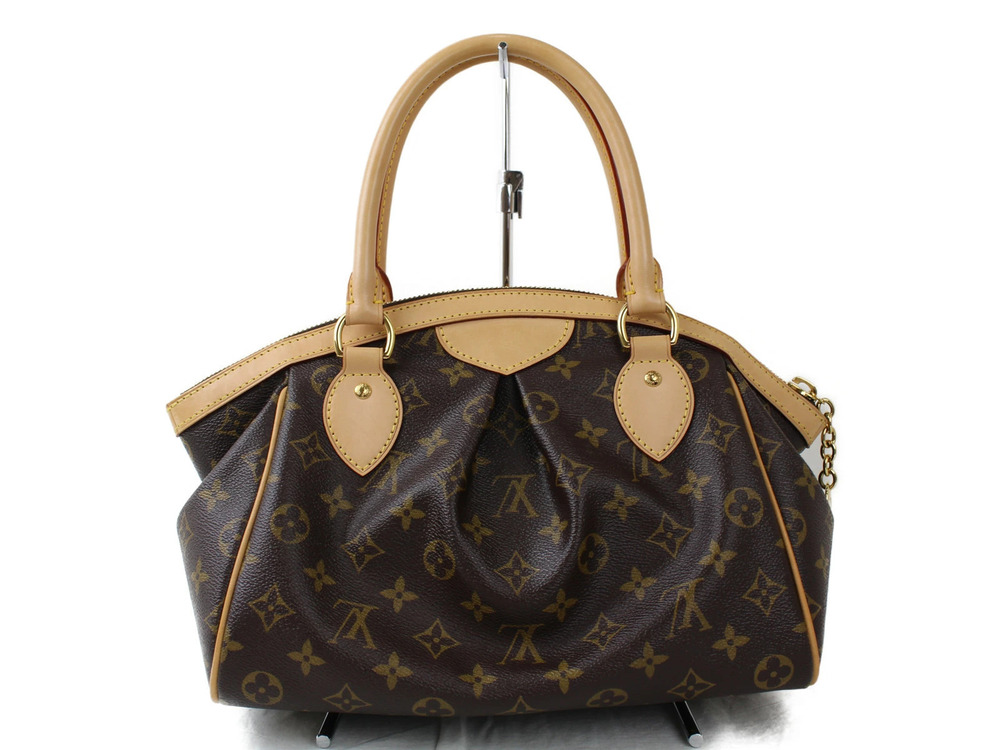 Louis Vuitton Canvas Shoulder Bag Tivoli Monogram 2way Brown